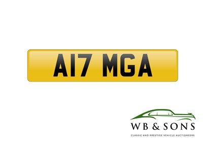 Lot 133 - Registration - A17MGA