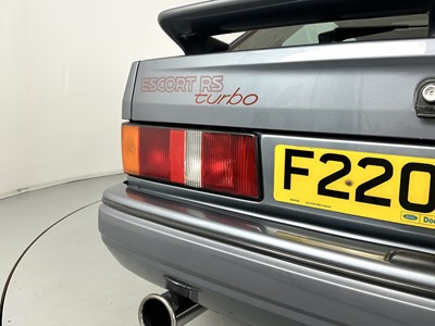 Lot 10 - 1988 Ford Escort RS Turbo