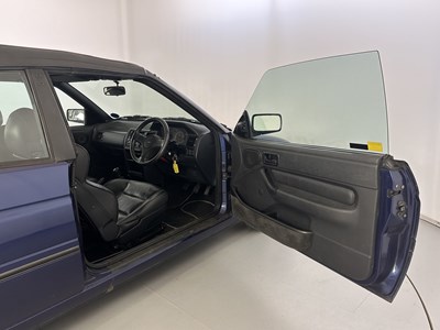 Lot 26 - 1993 Ford Escort XR3i Cabriolet