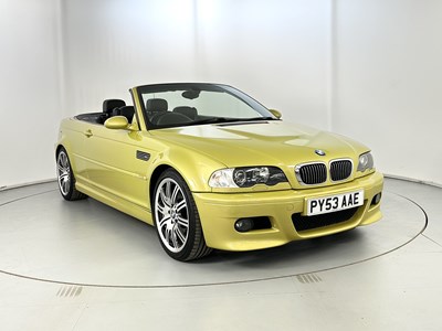 Lot 25 - 2003 BMW M3