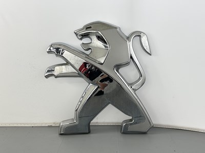 Lot 82 - Peugeot Sign - NO RESERVE