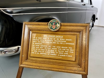 Lot 76 - 1964 Singer Gazelle