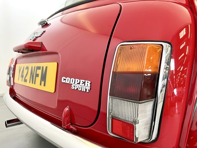 Lot 35 - 2001 Mini Cooper Sport