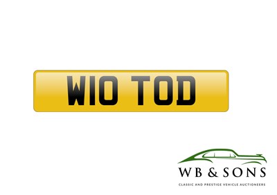 Lot 177 - Registration - W10 TOD