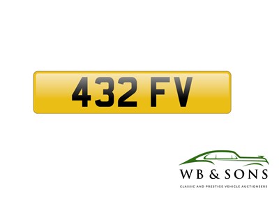 Lot 166 - Registration - 432 FV