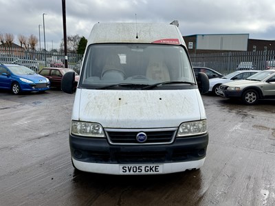 Lot 160 - 2005 Fiat Ducato Camper Van