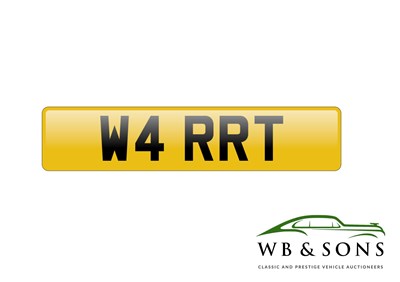 Lot 145 - Registration - W4 RRT