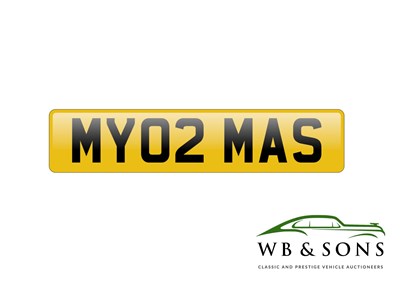 Lot 159 - Registration - MY02 MAS
