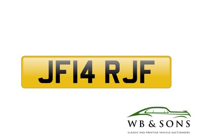 Lot 160 - Registration - JF14 RJF