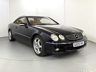 Lot 62 - 2005 Mercedes-Benz CL500