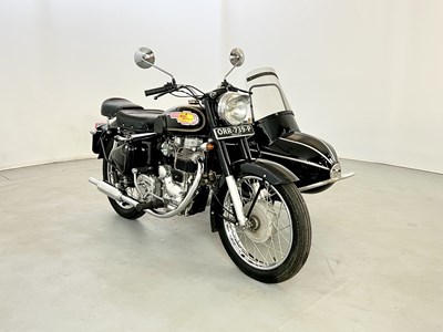 Lot 73 - 1976 Royal Enfield 350 Bullet & Sidecar