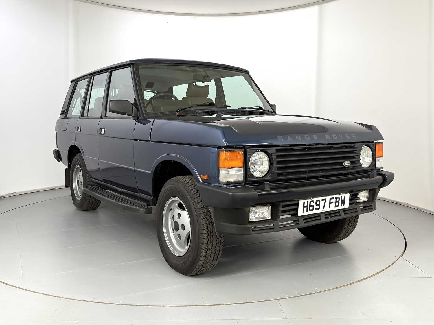 Lot 101 - 1990 Range Rover Vogue 3.9