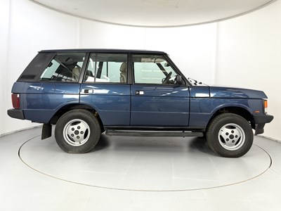 Lot 101 - 1990 Range Rover Vogue 3.9