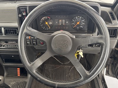 Lot 84 - 1983 Ford Escort RS1600i