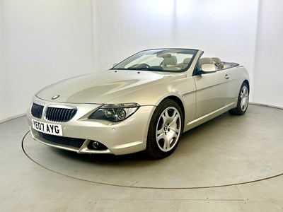Lot 10 - 2007 BMW 630i Sport