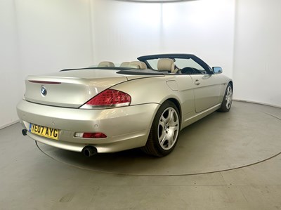 Lot 10 - 2007 BMW 630i Sport