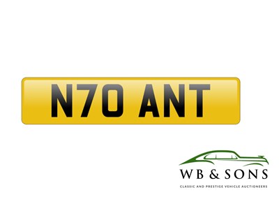 Lot 156 - Registration - N70 ANT