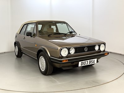 Lot 85 - 1987 Volkswagen Golf GL Cabriolet