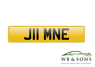 Lot 168 - Registration - J11 MNE