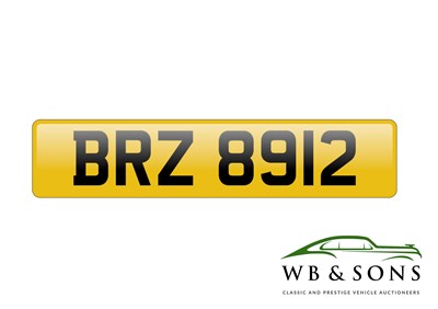 Lot 163 - Registration - BRZ 8912