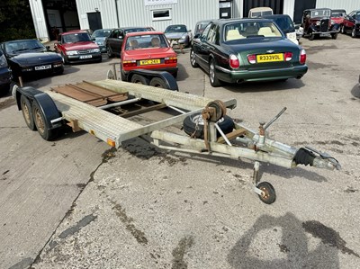 Lot 84 - Twin Axle Car Trailer - NO RESERVE