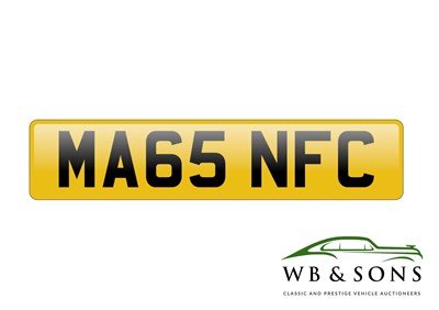 Lot 116 - Registration - MA65 NFC