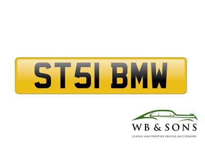 Lot 141 - Registration - ST51 BMW - NO RESERVE