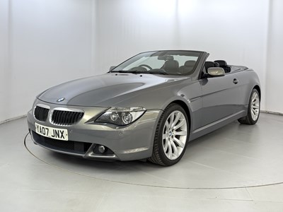 Lot 4 - 2007 BMW 630i