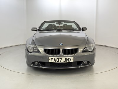 Lot 4 - 2007 BMW 630i