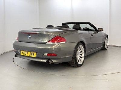 Lot 4 - 2007 BMW 630i
