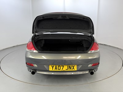 Lot 4 - 2007 BMW 630i