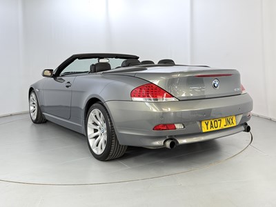 Lot 4 - 2007 BMW 630i
