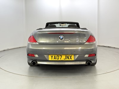 Lot 4 - 2007 BMW 630i