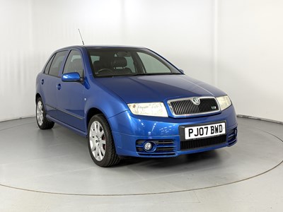 Lot 30 - 2007 Skoda Fabia VRS SE