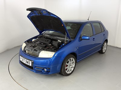 Lot 30 - 2007 Skoda Fabia VRS SE