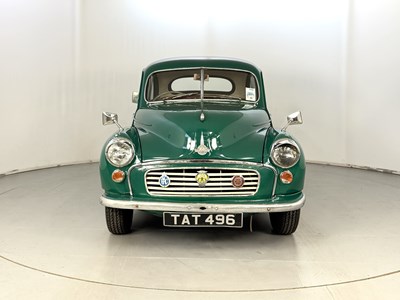 Lot 80 - 1955 Morris Minor