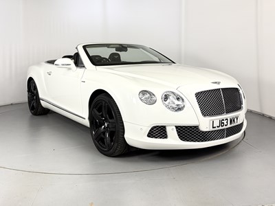 Lot 88 - 2013 Bentley Continental GTC Mulliner