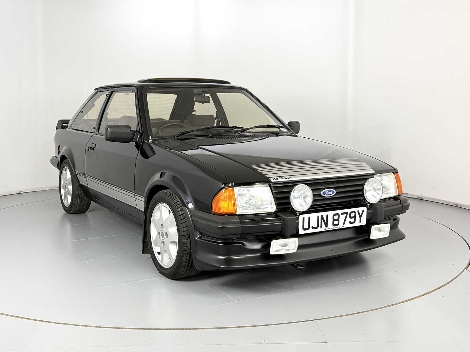 Lot 9 - 1983 Ford Escort RS1600i