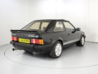 Lot 9 - 1983 Ford Escort RS1600i