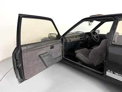 Lot 9 - 1983 Ford Escort RS1600i