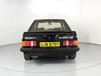 Lot 9 - 1983 Ford Escort RS1600i