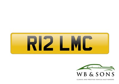 Lot 89 - Registration - R12 LMC