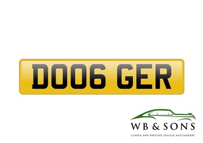 Lot 69 - Registration - DO06 GER