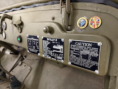 Lot 34 - 1964 Willys Hotchkiss M201