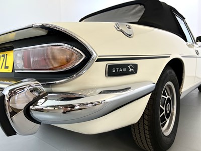 Lot 93 - 1973 Triumph Stag
