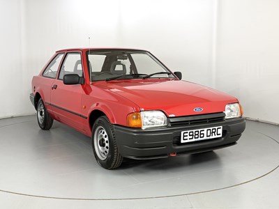 Lot 3 - 1988 Ford Escort 1.3 Popular - NO RESERVE