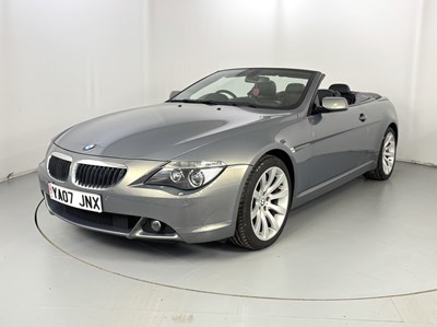 Lot 99 - 2007 BMW 630i