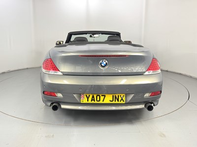 Lot 99 - 2007 BMW 630i