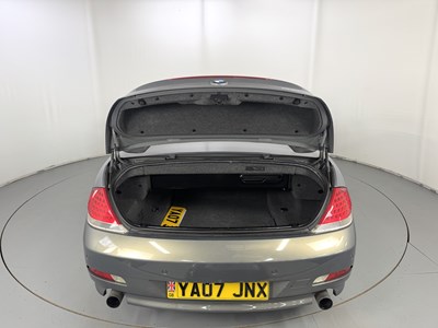 Lot 99 - 2007 BMW 630i