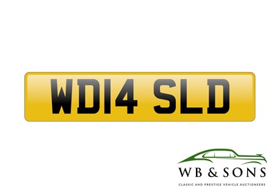 Lot 201 - Registration - WD14 SLD - NO RESERVE